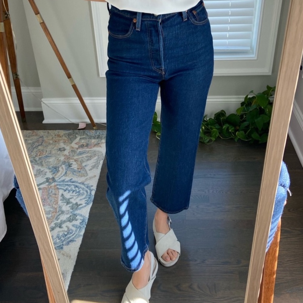 RIBCAGE STRAIGHT ANKLE WOMEN'S JEANS